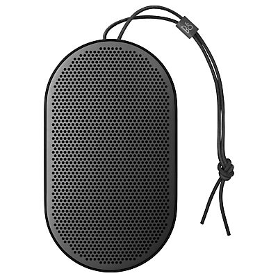 B&O PLAY by Bang & Olufsen Beoplay P2 Portable Splash-Resistant Bluetooth Speaker Black
